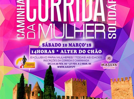 Cartaz Corrida Mulher Solidária